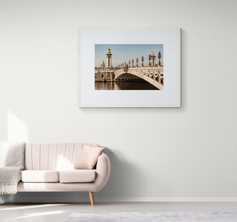 Puente de Alejando III en París, por Adolfo Gosálvez. Venta de Fotografía de autor en edición limitada. AG Shop