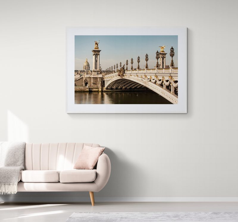 Puente de Alejando III en París, por Adolfo Gosálvez. Venta de Fotografía de autor en edición limitada. AG Shop