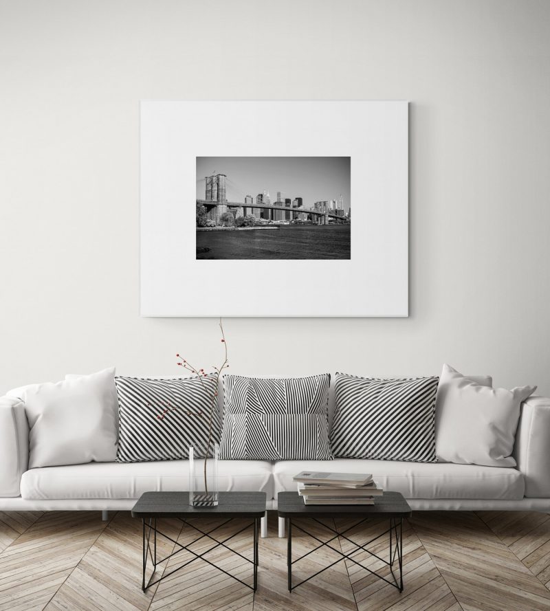Puente de Brooklyn, Nueva York, blanco y negro por Adolfo Gosálvez. Venta de Fotografía de autor en edición limitada. AG Shop