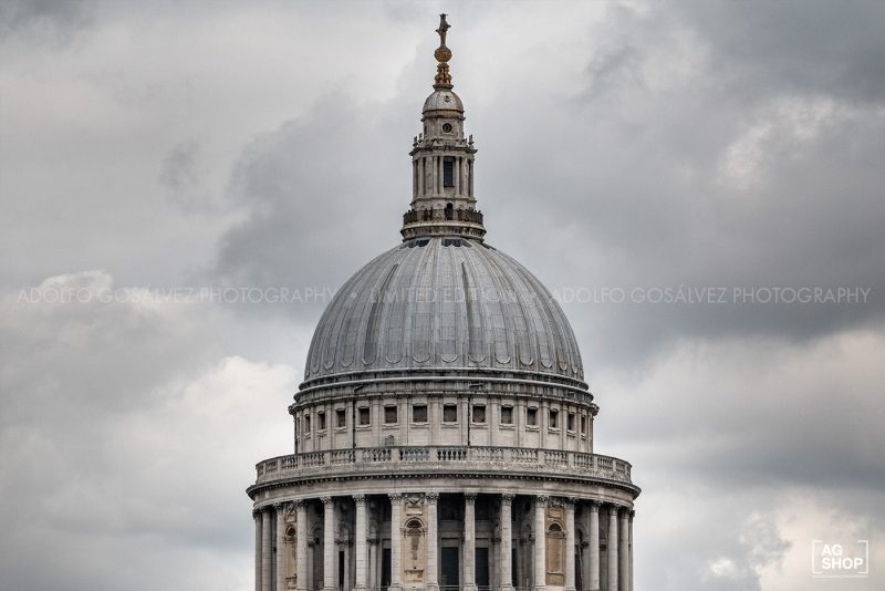 Cúpula de la Catedral de San Paul en Londres, por Adolfo Gosálvez. Venta de Fotografía de autor en edición limitada. AG Shop