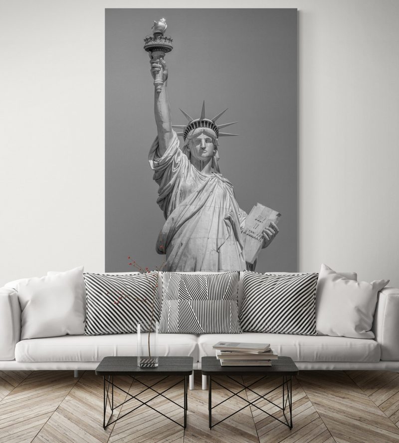 Estatua de la Libertad, Nueva York, blanco y negro por Adolfo Gosálvez. Venta de Fotografía de autor en edición limitada. AG Shop