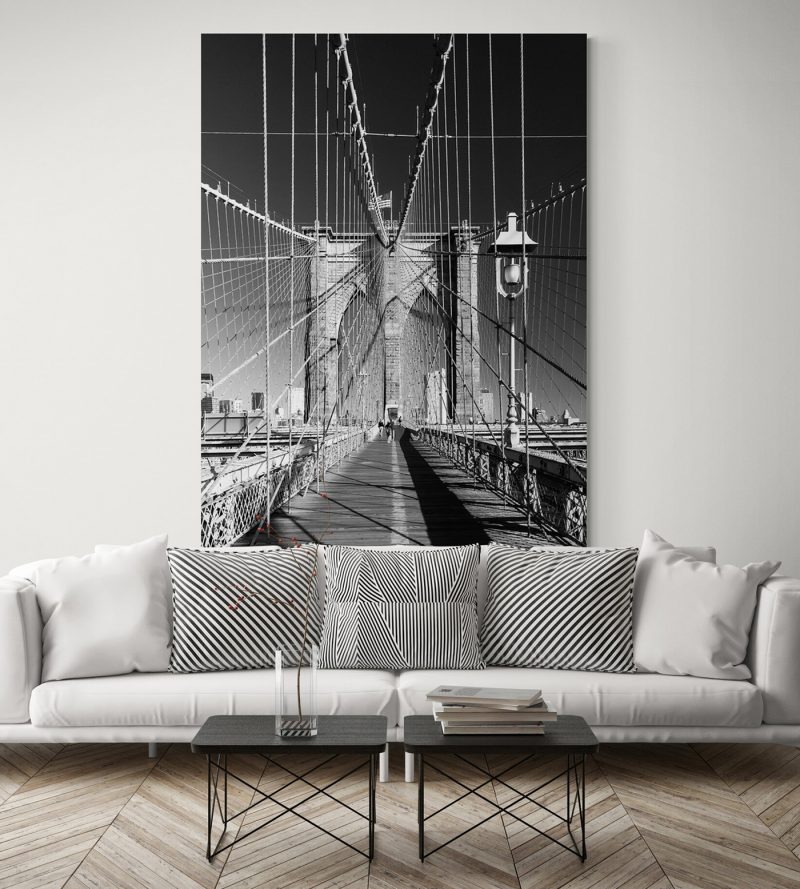 Puente de Brooklyn, Nueva York, blanco y negro por Adolfo Gosálvez. Venta de Fotografía de autor en edición limitada. AG Shop