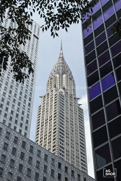 Edificio Chrysler, Nueva York, por Adolfo Gosálvez. Venta de Fotografía de autor en edición limitada. AG Shop