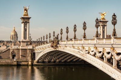 Puente de Alejandro III en París, por Adolfo Gosálvez. Venta de Fotografía de autor en edición limitada. AG Shop