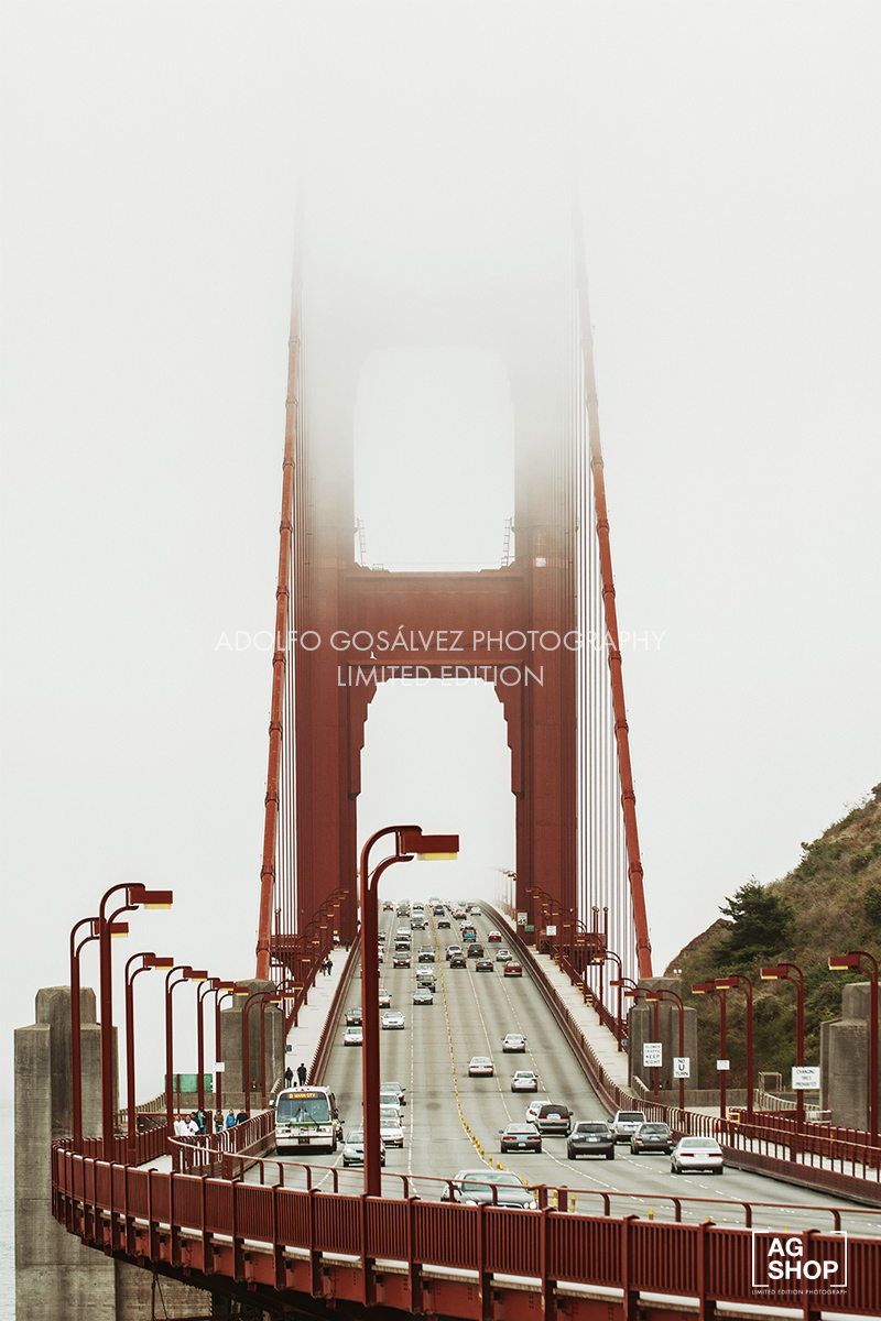 Golden Gate, San Francisco, USA, por Adolfo Gosálvez. Venta de Fotografía de autor en edición limitada. AG Shop
