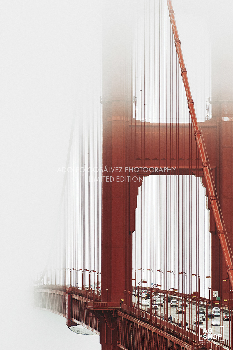 Golden Gate, San Francisco, USA, por Adolfo Gosálvez. Venta de Fotografía de autor en edición limitada. AG Shop